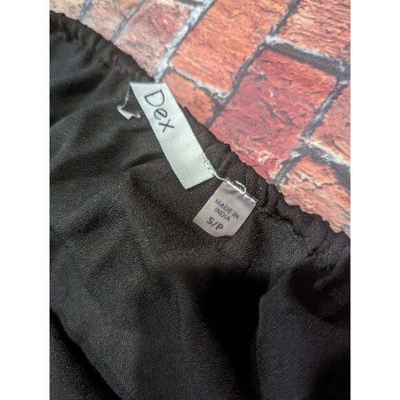 Dex Black Halter Pants Jumpsuit Size SP - Picture 4 of 5